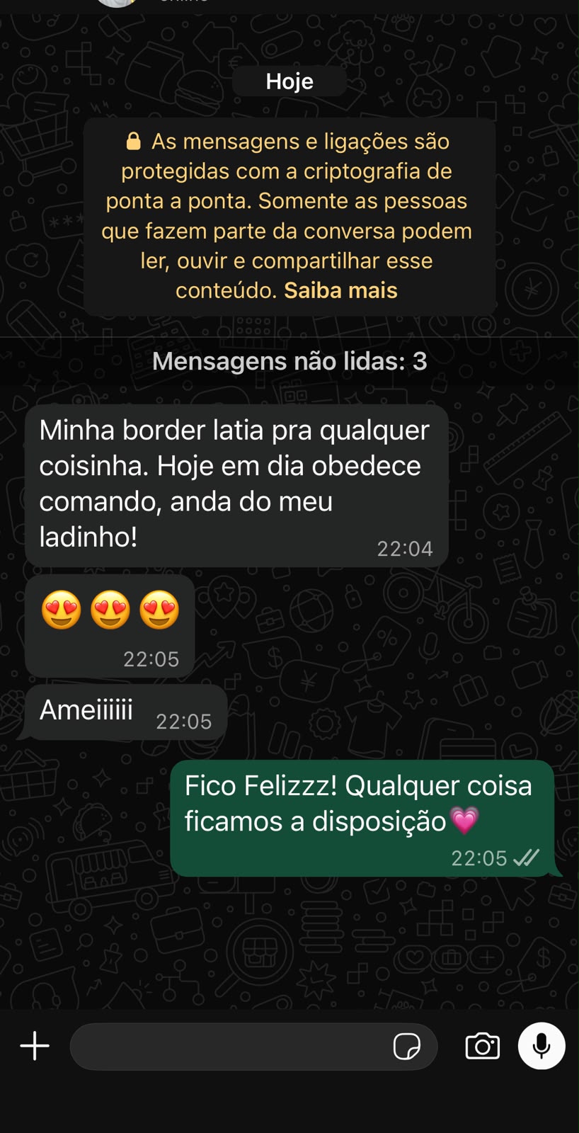 Depoimento de cliente